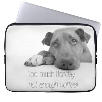 Too much Monday, not enough coffee - Sleepy Dog