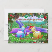 Too much plum pudding! (Front)