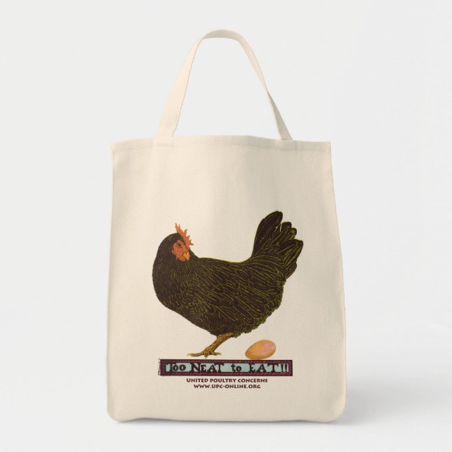 Too Neat To Eat! - Hen Tote Bag (Front)