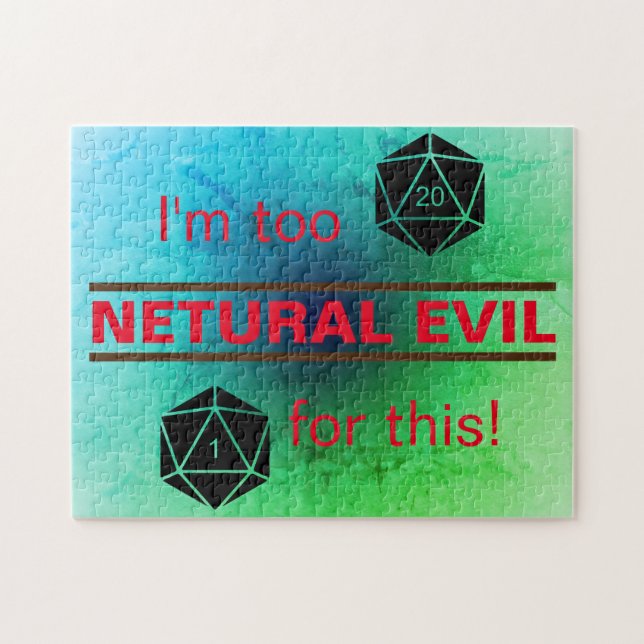 Too Neutral Evil Puzzle (Horizontal)