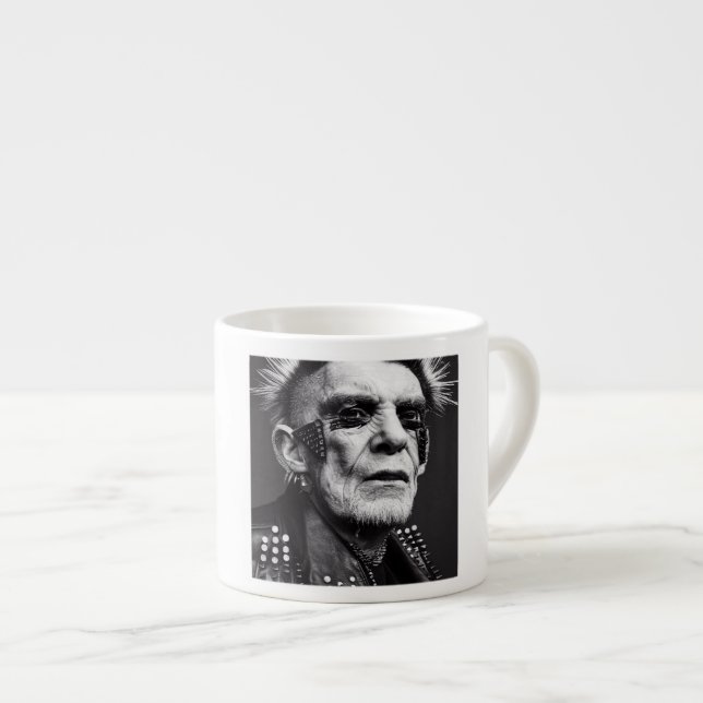 Too Old Espresso Mug  (Front Right)
