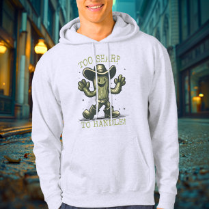 Too Sharp to Handle - Vintage Cactus Hoodie