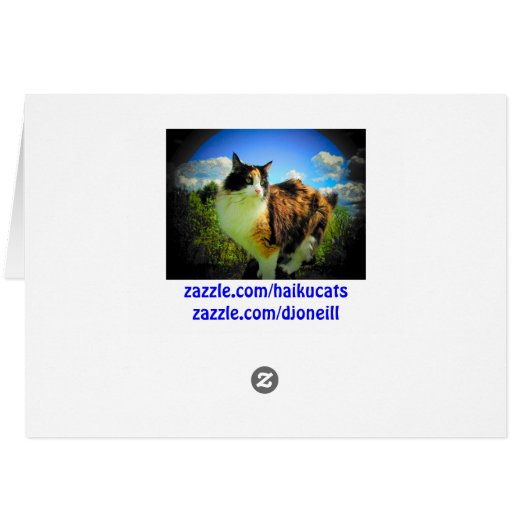 too sleepy haiku (Back Horizontal)