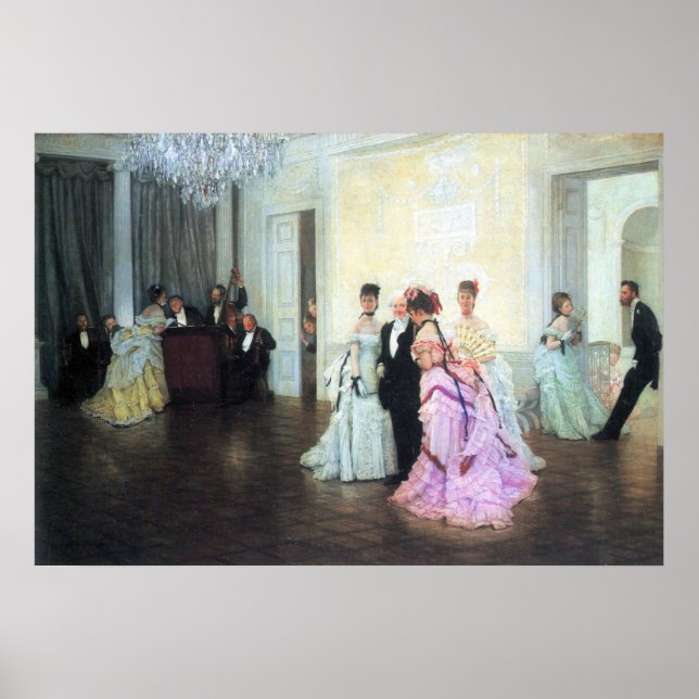 Too soon by James Tissot Poster (Front)