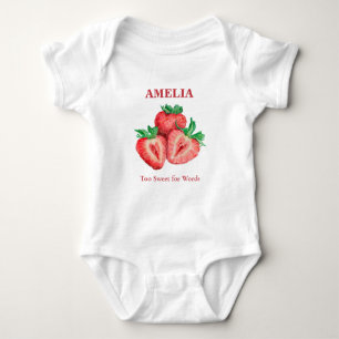 Too Sweet for Words Baby Bodysuit