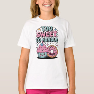 Too Sweet to Handle   Donut Kids T-Shirt