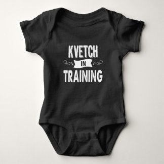 Too young to kvetch? No such thing! Get this Baby Bodysuit