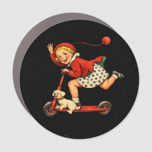 Toodaloo Cuntaroos Funny Sarcastic Retro Humor Car Magnet