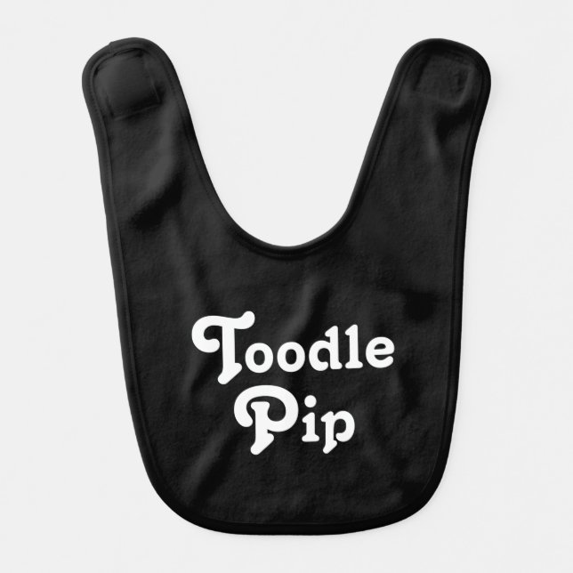 Toodle Pip Baby Bib (Front)