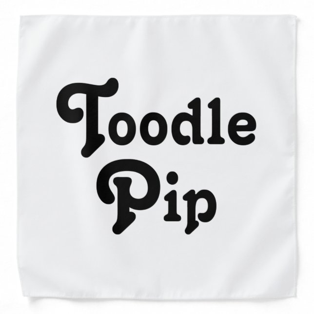 Toodle Pip Bandana (Front)