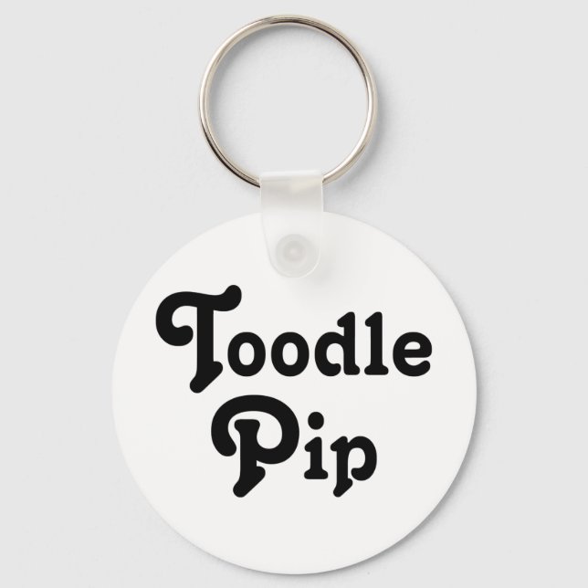 Toodle Pip Keychain (Front)