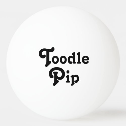 Toodle Pip Ping Pong Ball