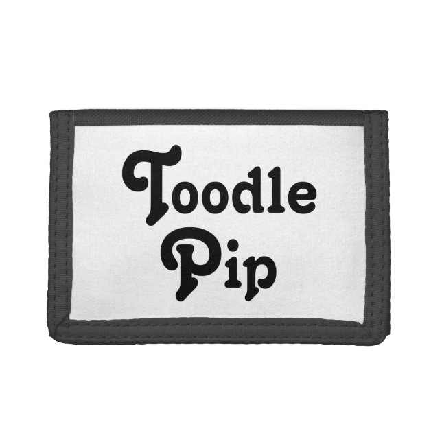 Toodle Pip Trifold Wallet (Front)