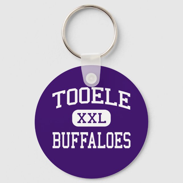 Tooele - Buffaloes - High School - Tooele Utah Keychain (Front)
