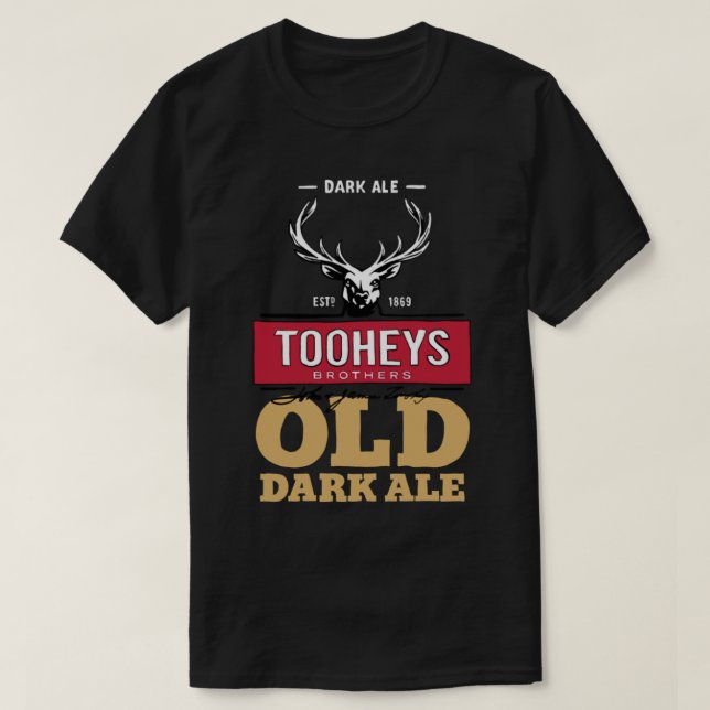 Tooheys Old dark ale POP T-Shirt (Design Front)