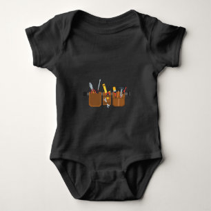 Tool Belt Craftsmen Do-it-yourselfers Baby Bodysuit
