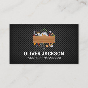 Tool Box Perforated Mesh Business Card