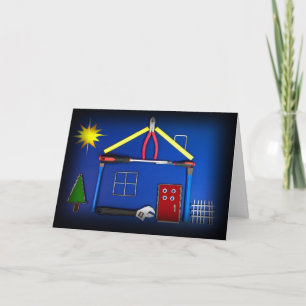 Tool House  (Congratulations Newly Built Home) Card