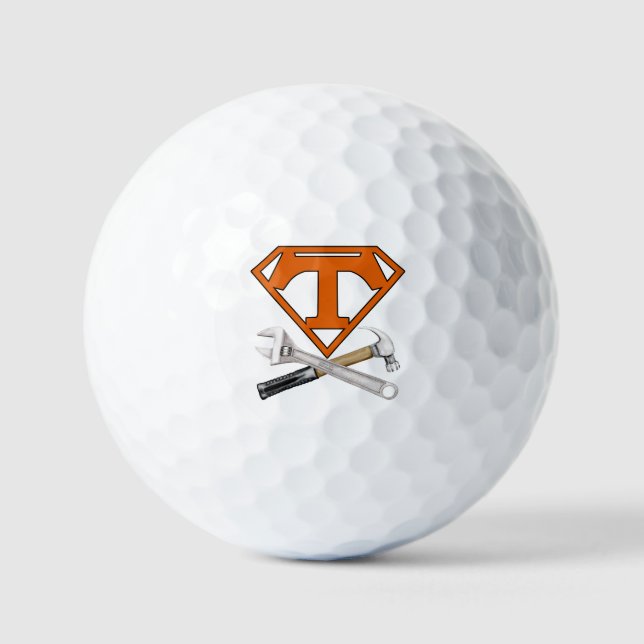 Tool Man Hero  Golf Balls (Front)