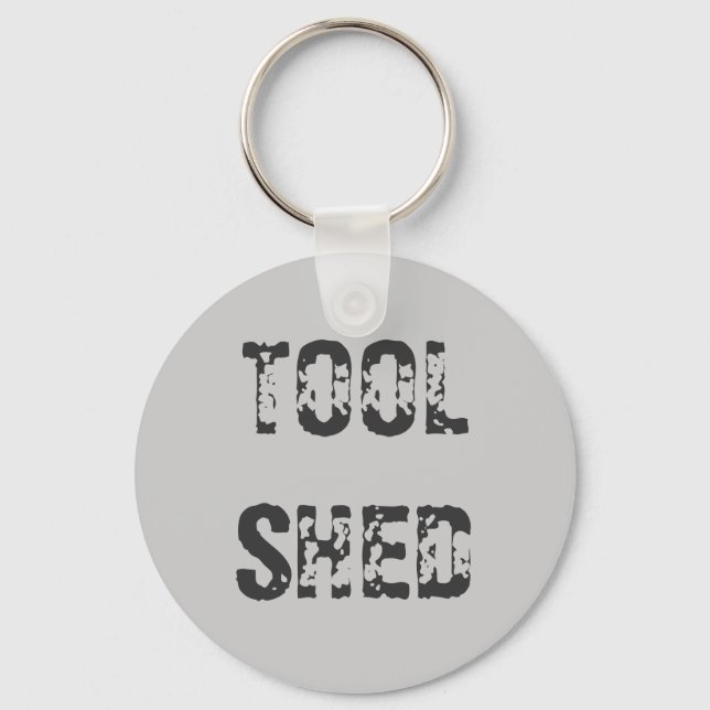 TOOL SHED KEYCHAIN (Front)