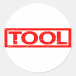 Tool Stamp Classic Round Sticker