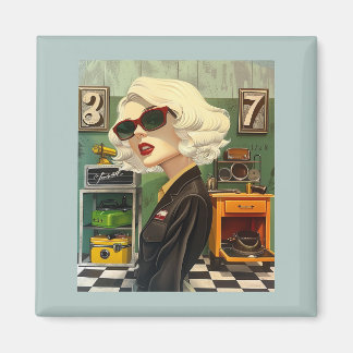 Tool Time Blonde Magnet