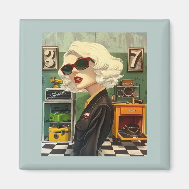 Tool Time Blonde Magnet (Front)