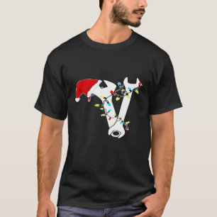 Tool Wrench Technician Mechanic Engineer Christmas T-Shirt