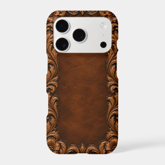 Tooled Border Frame Western iPhone Case