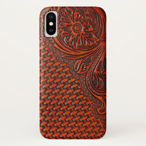 Tooled leather case