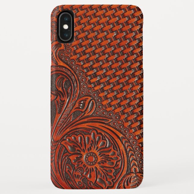 Tooled leather case (Back)