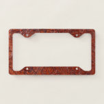 Tooled Leather License Plate Frame at Zazzle