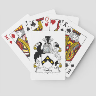 Tooley Family Crest Poker Cards