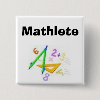 tools 1, Mathlete Pinback Button