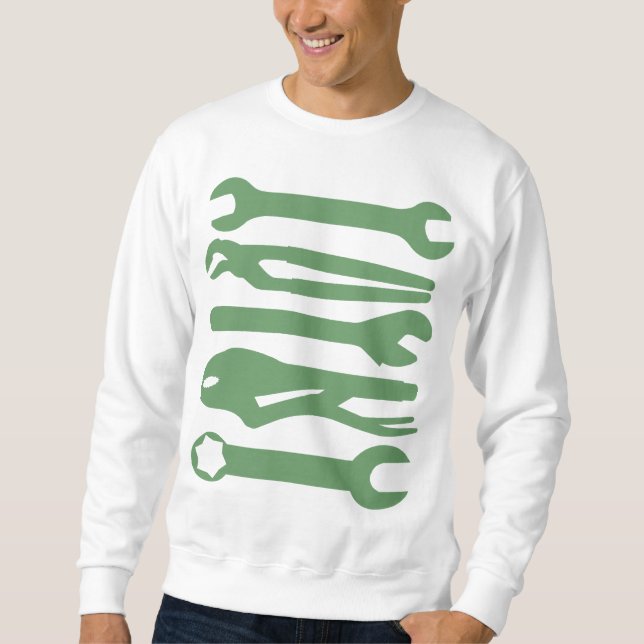 Tools - Army Green Sweatshirt (Front)