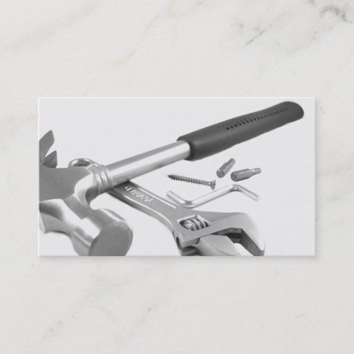 Customizable Tools Business Card