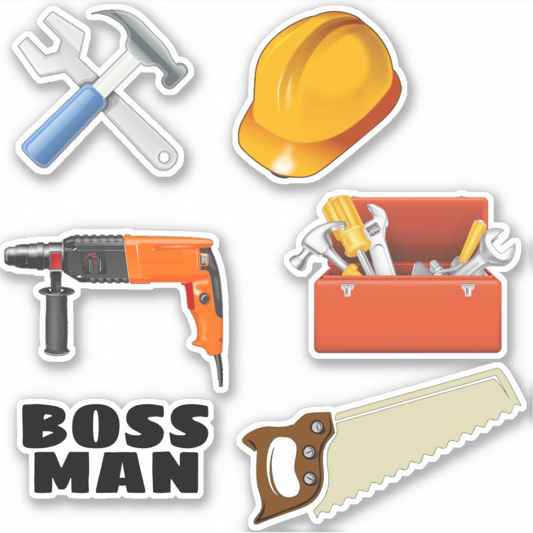 Tools Decal Stickers Zazzle