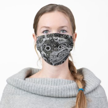 Tools Face Mask by Lilleaf at Zazzle