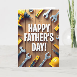 Tools Fathers Day Card