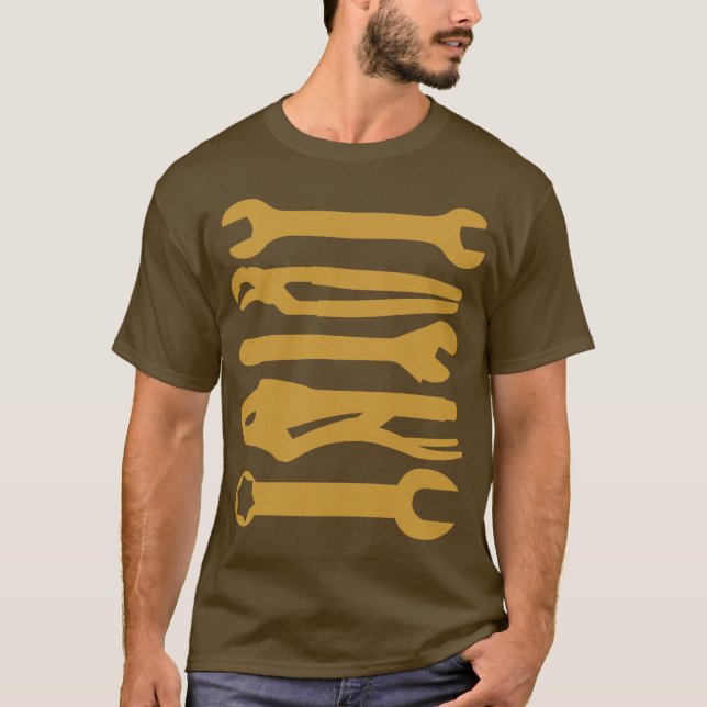 Tools - Golden Brown T-Shirt (Front)