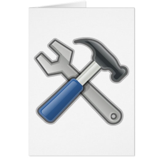 Tools, Hammer and Wrench Cards (Front)