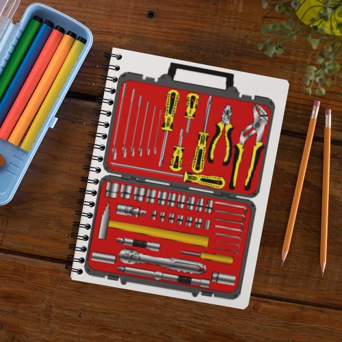 Tools In A Tool Box Notebook