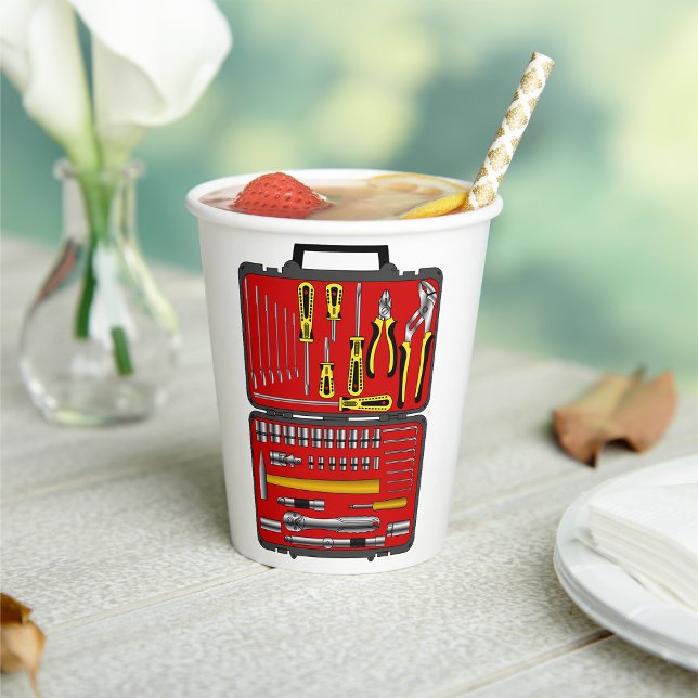 Tools In A Tool Box Paper Cups (Creator Uploaded)