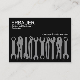 Tools of the Trade (Chubby v2) - Black Business Card