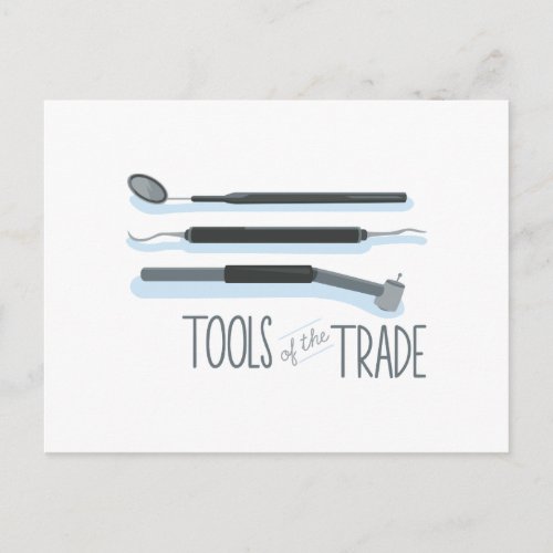 Tools of the Trade Postcard