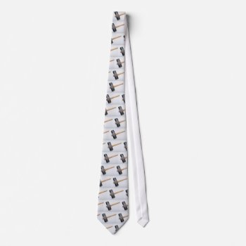 Tools Of Trade- Sledgehammer Neck Tie by inspirelove at Zazzle