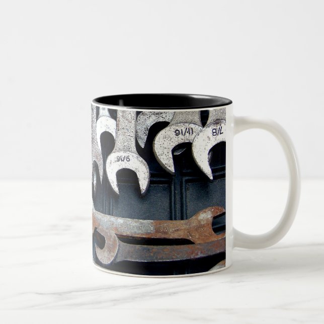 Tools Two-Tone Coffee Mug (Right)