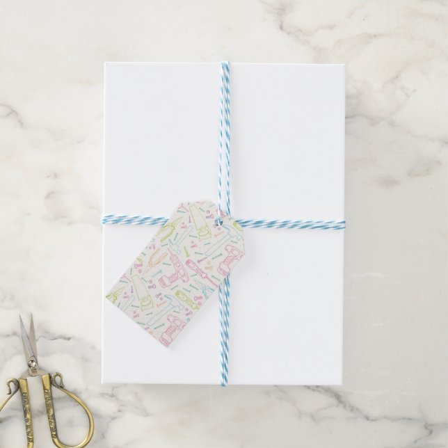 Tooltime Gift Tags (With Twine)