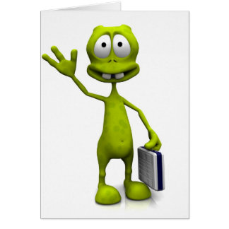 Toon Alien Cards