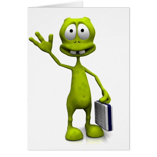 Toon Alien Cards (Front)